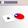 Destination Vinyl ltd Fridge Magnet - Taiwan Flag China Travel