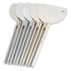 5pcs Tube Toothpaste Squeezer Roller Stainless Steel Manual Labor Saving