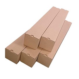 ポスター用 ダンボールケース A1サイズ対応 10枚セット ポリチューブ10枚付