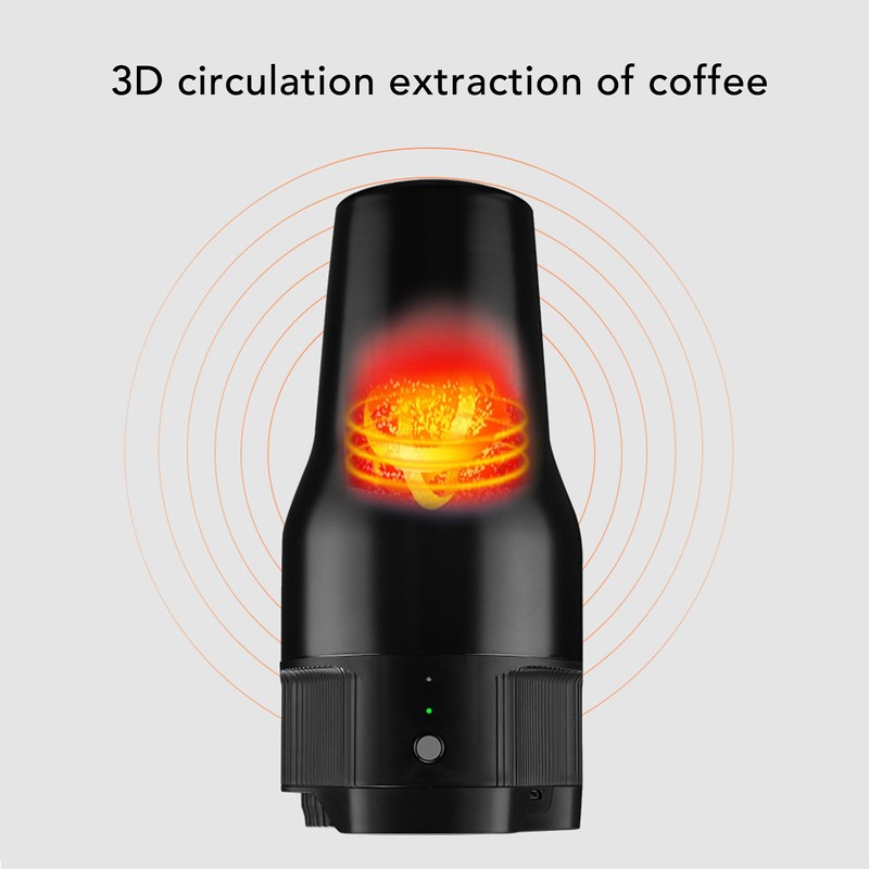Electric Coffee Machine Auto Portable Coffee Maker for KCUP Bottle