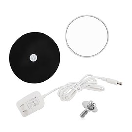 Kcavvi LED Mirror Kit, Charger, Leg Support Pad, Screw Accessories, 10x Magnification Mirror