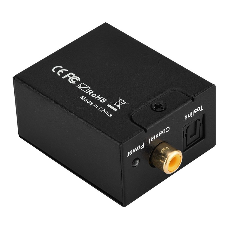 Digital Analog Audio Converter Optical Fiber to Analog Digital Audio