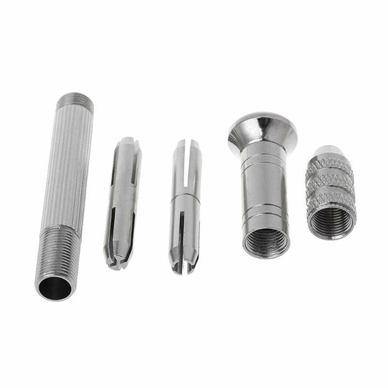 AIMALL Precision Pin Vise Hand Drill Set | 10-Piece Rotary