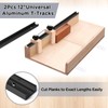 26Pcs Table Saw Crosscut Sled Kit, Table Saw Sled Set