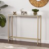 SEI Furniture Southern Enterprises Darrin Narrow Console Table, 36" W,