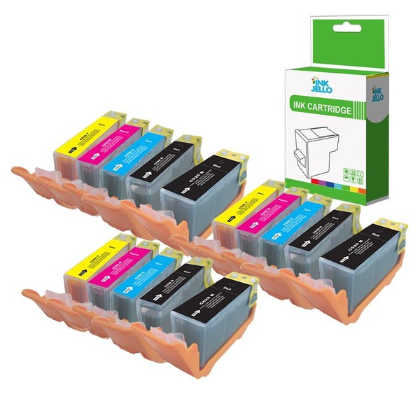 Inkjello Ink Cartridge For Printer, Compatible With Canon Pixma iP4850