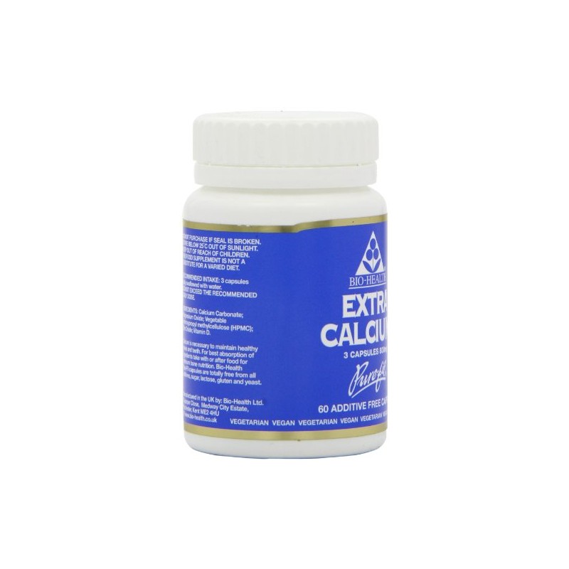 Bio-Health Extra Calcium 800mg, Bone & Teeth Support, 60 Capsules
