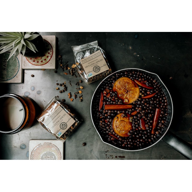 Mulling Spices for Cider & Wine – Whole Cinnamon, Cloves,