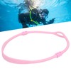 Diving Regulator Necklace Pink Scuba Diving Second Stage High Elasticity