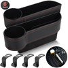 2 Set Car Seat Gap Organizer, Car Gap Filler Storage