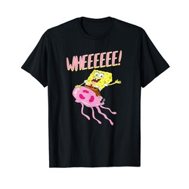 Mademark x SpongeBob SquarePants - SpongeBob Riding Jellyfish - Wheeeeee! T-Shirt
