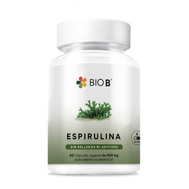 BIO B | Espirulina 60 cápsulas veganas