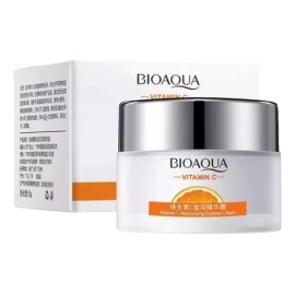 Bioaqua Dúo Crema Vitamina C Aclaradora Elimina Manchas Día/Noche Todo Tipo de Piel