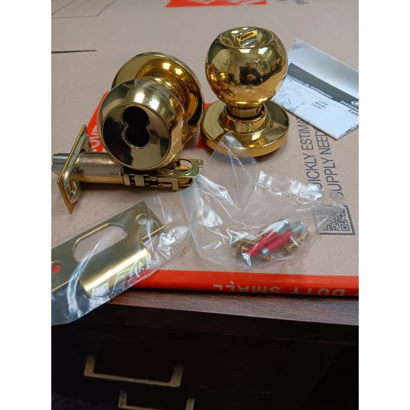 falcon gr2 sfic entry lock. BRASS finish