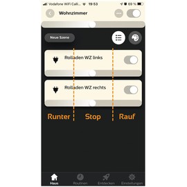 Mini Roller Shutter/Blind and Canvas Actuator, 2 Channels Up/Down, Max. 2A, Controllable with Zigbee Light Commands (Dimming), Mounting in a Deep Switch Box, Zigbee Compatible