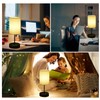 Shineslay Table Lamp Bedside Desk Lamp for Bedroom Living Room