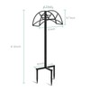 TomCare Garden Hose Holder Detachable Metal Water Hose Holder Hose