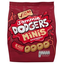 Jammie Dodgers Minis 6 Pack, 120 g