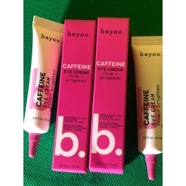 BeYou Cosmetics lot of 2 BEYOU Caffeine Eye Cream 0.5floz each NewInBox MadeInKorea