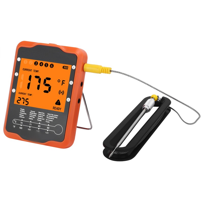 Food Thermometer Smart Wireless Remote Digital Thermometer Cooking Supplies for