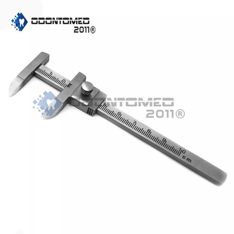 ODM Dental Lab Gauge Caliper Ruler Dental Dentist Instrument with