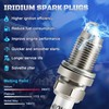 Iridium Spark Plugs 6 Pack Compatible with Honda Odyssey V6