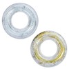 70cm Inflatable Swimming Ring Pool Rubber Rings for Kids,2Pcs Gold