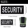 Reflective Security Velcro Patch Set Velcro Sticker Reflective Tape Velcro
