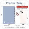 Lewtemi 6 Pack Small Left Handed Notebook 8"x5" Lefty Spiral