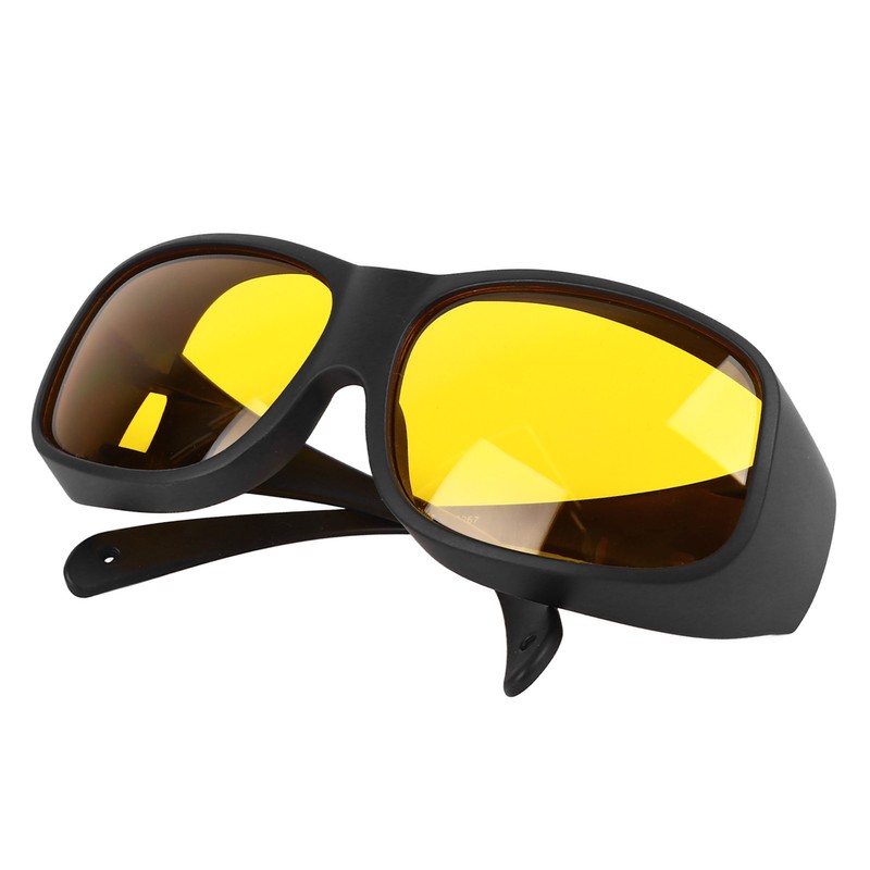 Blue Blocking Light Goggles 200 to 590nm Comfortable Black Frame