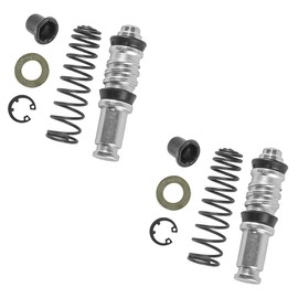 VOANZO 2 sets Master Cylinder Rebuild Kit for Motorcycle Clutch and Brake Pump Repair 12.7mm Master Cylinder Piston Rods and Accessories