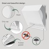 Vent Systems 8" Inch Air Supply Vent Cover with Rubber