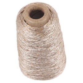 DOITOOL Knitting Yarn Crochet Thread 100g Glitter Cotton Yarn Braided for Hats Scarves Accessories