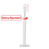 Runfarr Loading Ramp Support Legs,2 Pair Adjustable Ramp Support Bracket