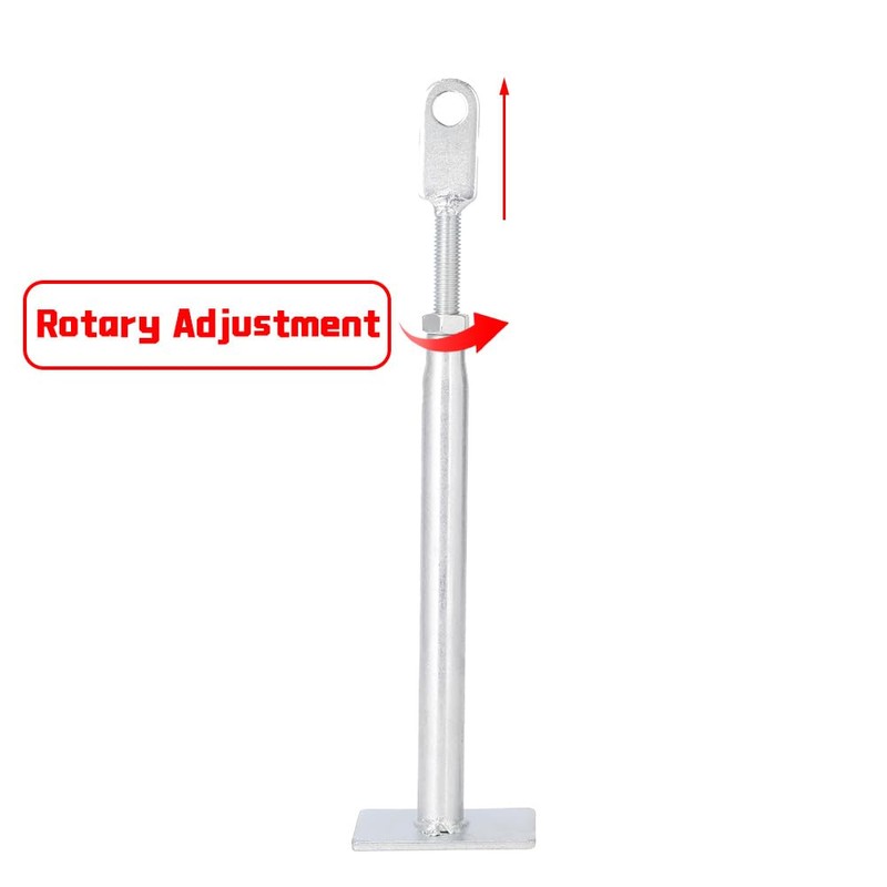Runfarr Loading Ramp Support Legs,2 Pair Adjustable Ramp Support Bracket