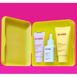 Byoma So Bright Set Minis Limpiador, Crema Y Serum