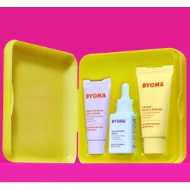 Byoma So Bright Set Minis Limpiador, Crema Y Serum