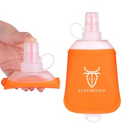 UTOBEST Soft Flask 150ml TPU Hydration Bottle for Running Sports Flexible 1 Pack