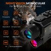 BIBIRE Night Vision Goggles, Head Mounted Night Vision Monocular 8X
