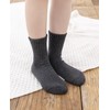 ZGKULAEAOW 4 Pairs Kids School Socks, Sole Pile, Children's Socks,