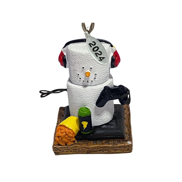 Gamer Ornament 2024 - Smores Ornaments - Gamer Christmas Ornament