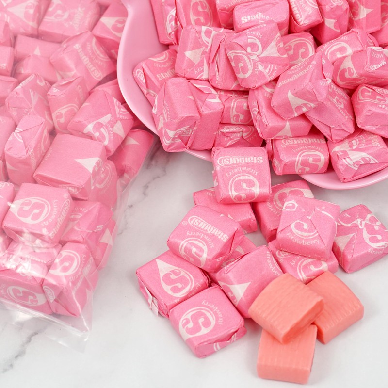 Starburst-All Pink Candy 3lb Bulk Bag (Approx. 270 Pieces), Pink