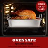 P&P CHEF Roasting Pan Set (8 PCS), 14 Inch Stainless