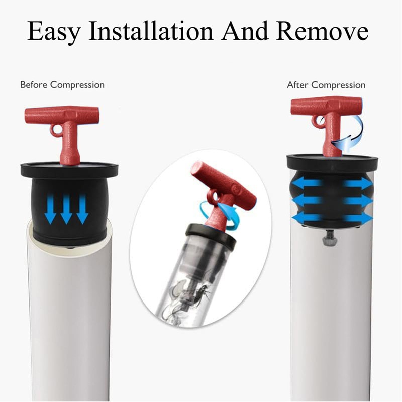 Marine Boats Plumbing Drainage Plug Scupper Plug with T-shaped Handle