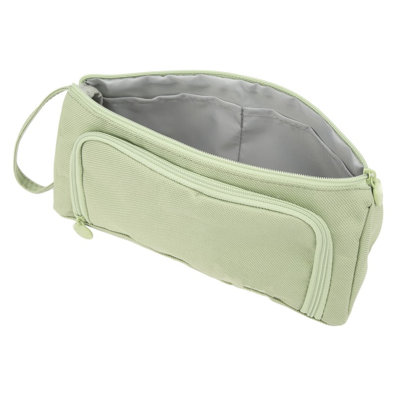 Large Pencil Case Handle Design Large Capacity Layered Durable Oxford