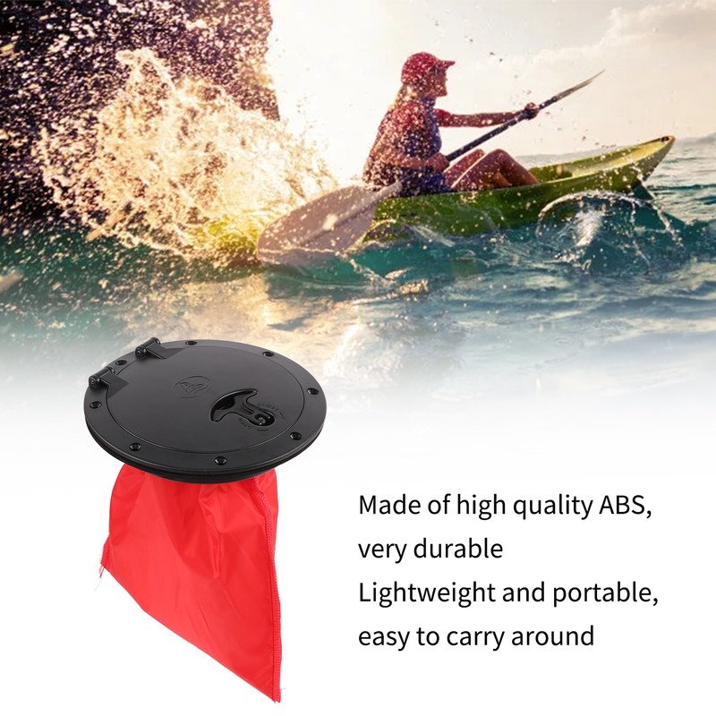 Marine Hatch Cover Black Circular Detachable Inspection Hatch Cover for