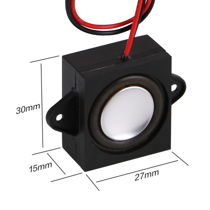 MakerHawk 2PCS 4 Ohm 3 Watt Speaker for A rduino