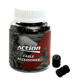 ASHIMA CBP04401 Action Cable Donut Shifter 600 Count Bottle Black
