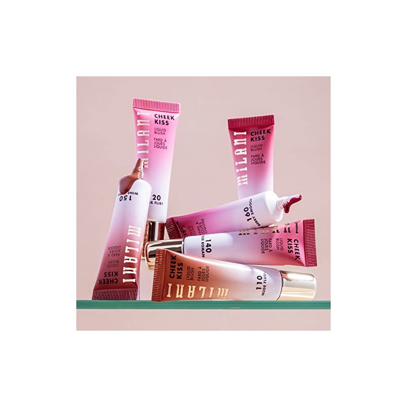 Milani Rubor Liquido Multiusos Cheek Kiss Liquid Blush 160 Berry
