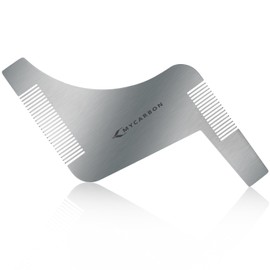 MYCARBON Stencil Care Beard Design Beard Shapes For Chin Beard Sideburns Neck, Comb for Full Beard And 3 Day Beard